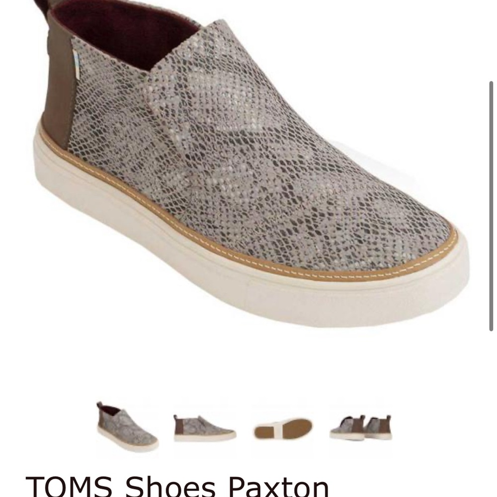 TOMS Paxton Women’s Slip-On Shoes - Snake